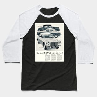 Vintage Rover car advert Baseball T-Shirt